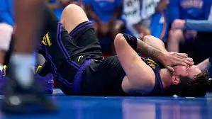 😱🚑 LUKA DONČIĆ GOES DOWN! Hamstring Injury in Brut